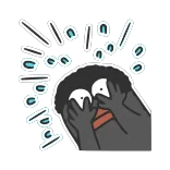 😱 la la la la la Cartoon, Figur, Anime telegram sticker
