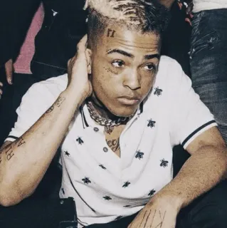 🖤 XXXTentacion rapper, muziek, XXXTentacion, muzikant telegram sticker