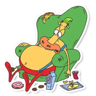 Rocko's modern life telegram stickers