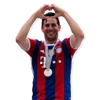 ❤ athlete, soccer, football, heart, player telegram sticker