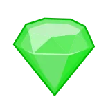 💎 gem, diamond, green, shiny telegram sticker
