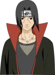 😐 Itachi Naruto 动漫, 忍者, 漫画, 鼬, 宇智波, 写轮眼 telegram sticker