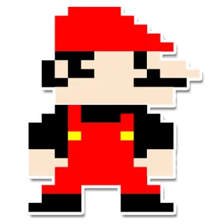 Пиксельные стикеры - PixelStickers telegram stickers