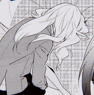 🖤 Anime, Manga, Schlaf, Haare, Traurig telegram sticker