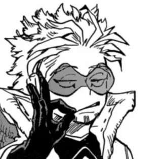 🤐 Hawks My Hero Academia Anime, Manga, Hawks, My Hero Academia, Personaje, Dibujo whatsapp sticker