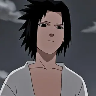 😒 Sasuke Uchiha Naruto anime, naruto, sasuke, uchiha, manga telegram sticker