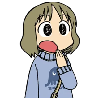 Nichijou @Nekosticker whatsapp stickers