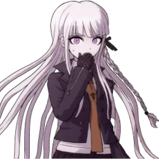 😱 Kyoko Kirigiri Danganronpa Anime, Manga, Kyoko Kirigiri, Danganronpa, Personaggio telegram sticker