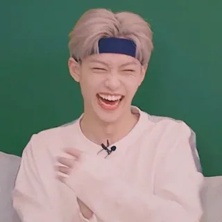 😂 Felix Felix, Stray Kids, K-pop, uśmiech, radosny, szczęśliwy, idol telegram sticker