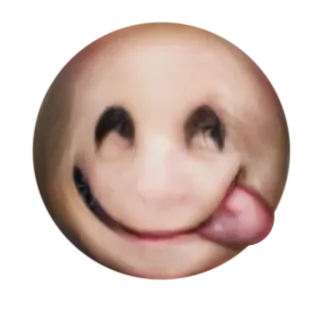😋 эмодзи, лицо, улыбка, язык, глупый, милый telegram sticker