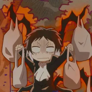 🌟 anime, cartoon, shopping, bags, character telegram sticker