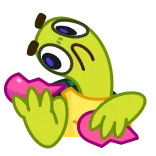 💔 カメ, 失恋, 悲しい, 愛, ハート telegram sticker
