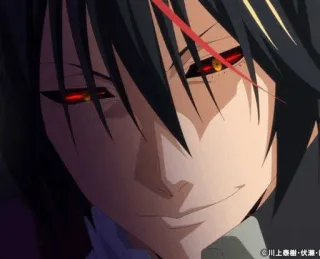 🥀 Diablo That Time I Got Reincarnated as a Slime Anime, Demonio, Diablo, Isekai whatsapp sticker
