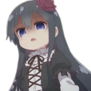 😤 动漫女孩, 漫画, 卡哇伊, 可爱, 卡通, 动漫 telegram sticker