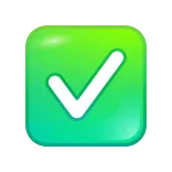 ✅