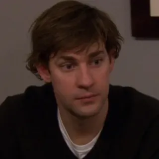🗞 Jim Halpert The Office Schauspieler, Fernsehsendung, Sitcom, Büro, lustig telegram sticker