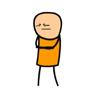 😞 卡通, 表情, 漫画, Cyanide and Happiness whatsapp sticker