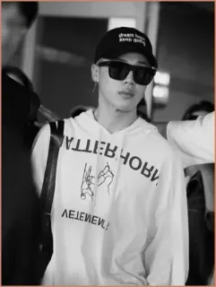 ⚜ dream high keep going Mann, Sonnenbrille, Hut, Mode, Stil telegram sticker