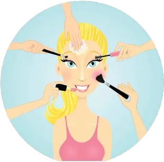 💆‍♀ Maquillage, Beauté, Cosmétiques, Glamour, Visage, Femme, Application telegram sticker