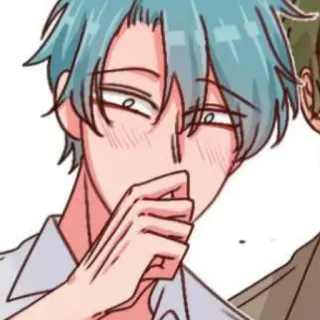 💌 mężczyzna, anime, rysunek, portret telegram sticker