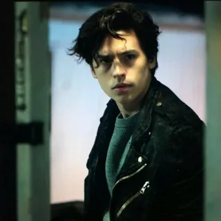 🍁 Jughead Jones Riverdale Jughead Jones, Cole Sprouse, Riverdale, Drama adolescente, Série TV telegram sticker