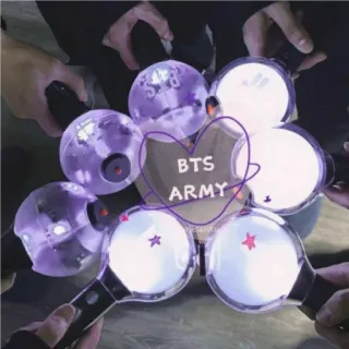 💜 BTS ARMY BTS, ARMY, K-Pop, Musik, Fan, Light Stick whatsapp sticker