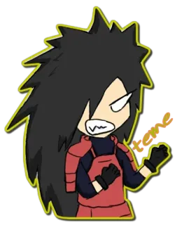 😡 Madara Uchiha Naruto reme Madara, Anime, Naruto, Uchiha telegram sticker