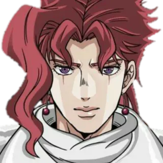 😶 Kakyoin Noriaki JoJo's Bizarre Adventure Anime, Manga, Jojo, Charakter, Kakyoin, Noriaki telegram sticker