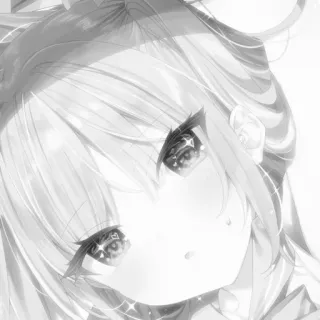 😕 anime, girl, cute, kawaii telegram sticker