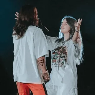 🕸 Billie Eilish 歌手, セレブ, パフォーマー, 音楽 telegram sticker