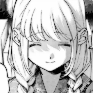 📂 Anime, Gadis, Tersenyum, Manga telegram sticker