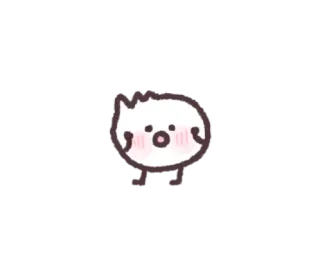 🌬 süß, kawaii, chibi, Cartoon, Figur, Aufkleber telegram sticker