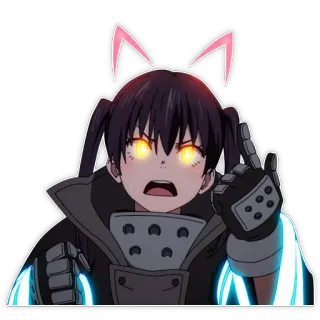 Enen no shouboutai / Пламенная бригада пожарных telegram stickers