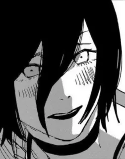 🤍 Reze Chainsaw Man Anime, Manga, Chainsaw Man, Reze, Bomb Girl whatsapp sticker