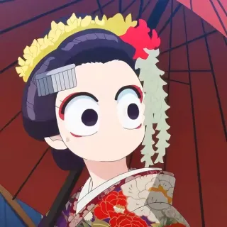 🙂 Anime, Geisha, Kimono, Traditionnel, Japonais, Femme whatsapp sticker