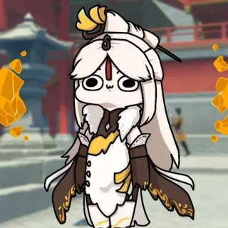 🥴 Ningguang Genshin Impact genshin impact, ningguang, personaje, pegatina, juego telegram sticker