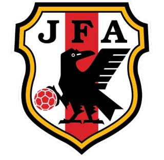 🇯🇵 JFA JFA, Футбольная ассоциация Японии, футбол, футбол, японский футбол, логотип, спорт telegram sticker