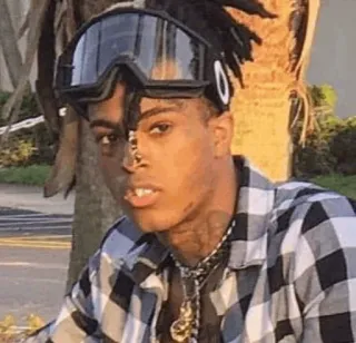 😑 XXXTentacion Rappeur, Musique, Artiste, Célébrité, Portrait telegram sticker