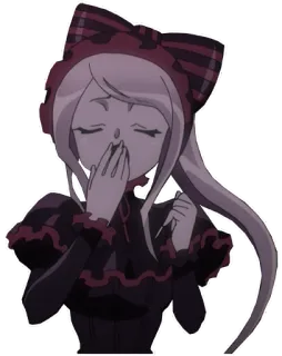 🥱 Shalltear Bloodfallen Overlord anime, vampire, gothic, girl, sticker telegram sticker