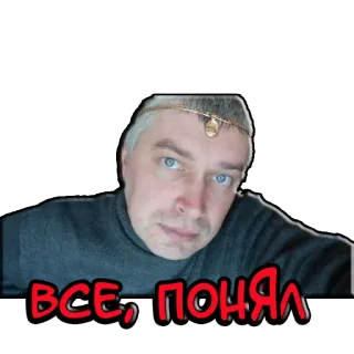 😋 ВСЁ, Я ПОНЯЛ telegram sticker