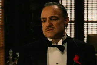 😕 Vito Corleone The Godfather Mafia, Verbrechen, Film, Klassiker, Gangster whatsapp sticker