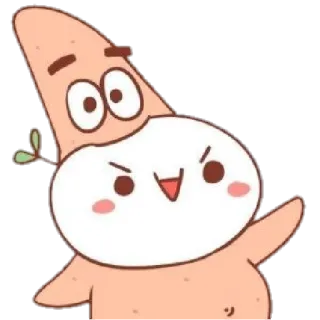 😜 Patrick Star SpongeBob SquarePants cartoon, Patrick Star, SpongeBob SquarePants, cute, character, animation telegram sticker