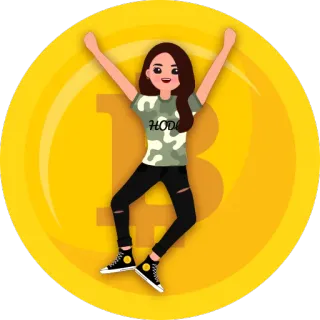 😃 HODE ビットコイン, 暗号通貨, 金融, 投資, ホドル, コイン telegram sticker