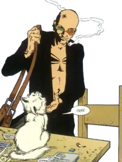 Transmetropolitan telegram stickers