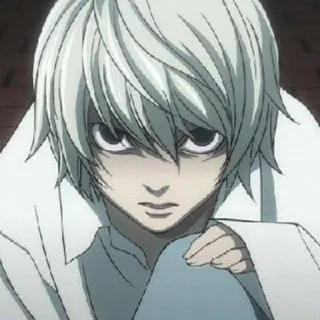 🌟 Near Death Note anime, manga, death note, near telegram sticker