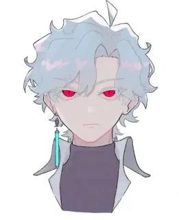 💉 Anime, Charakter, Illustration, Digitale Kunst telegram sticker