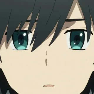🦋 Anime, Manga, Postać, Oczy, Zbliżenie telegram sticker