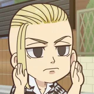 🎐 anime, personagem, adesivo, arte, mangá, cabelo loiro whatsapp sticker