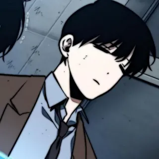 🗯 Anime, Manga, Personaje, Serio, Hombre, Coreano telegram sticker