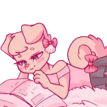 😇 cachorro, lendo, fofo, desenho animado, animal telegram sticker